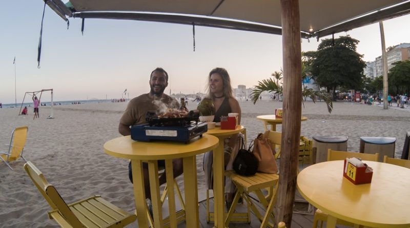 Quiosque em Copacabana